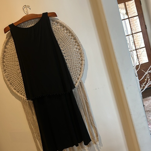 Three Dots ~ Black ~ Sleeveless Swing Dress ~ Small - Picture 12 of 15